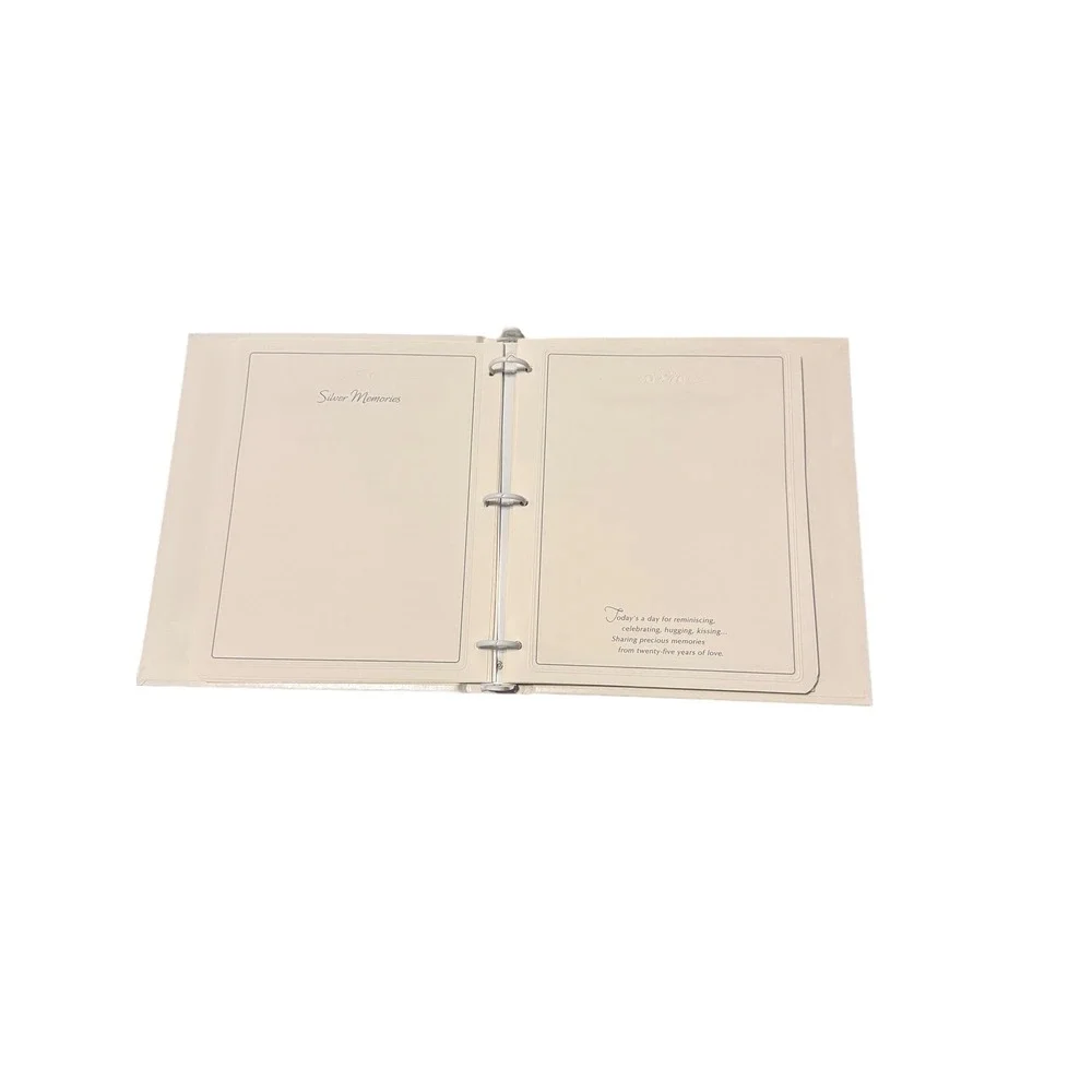 Vintage Hallmark‎ Our Silver Anniversary Wedding Album Memory Keepsake Binder